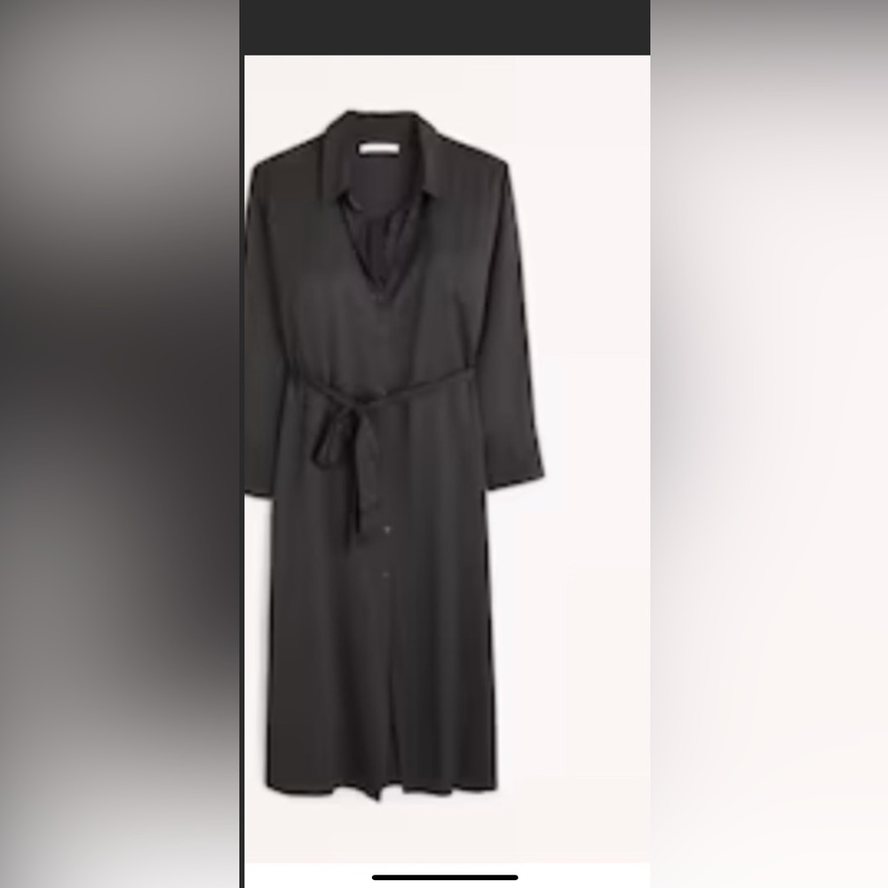 Abercrombie & Fitch Silk Midi Dress